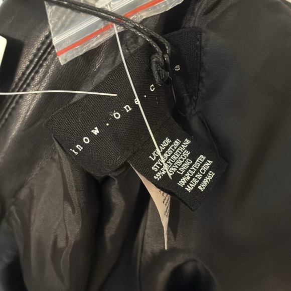 NWT know one cares Black Fringe Women's Vest - Picture 8 of 9